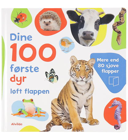 Alvilda Picture Book w. Flapper - Your 100 First Animals - Danis