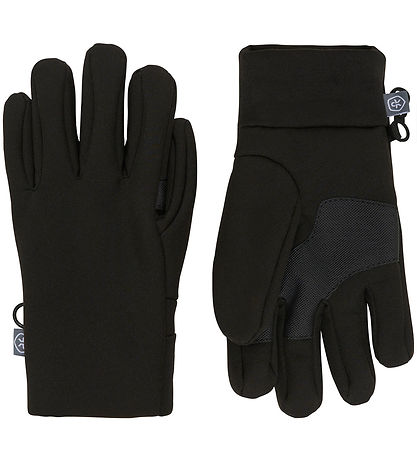 Color Kids Hanskar - Softshell - Svart