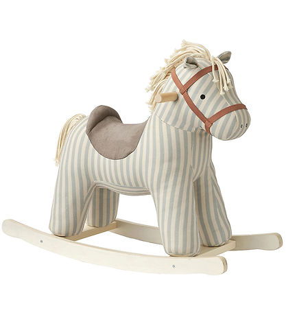 Kids Concept Rocking Horse - Sa M - Aiden - Blue/White