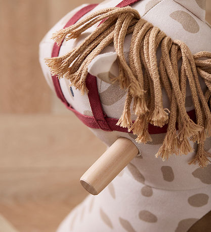 Kids Concept Rocking Horse - Dotty - Aiden - White/Beige