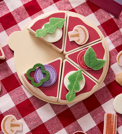 Kids Concept Pizza Kit - Trä - Barnens HUB