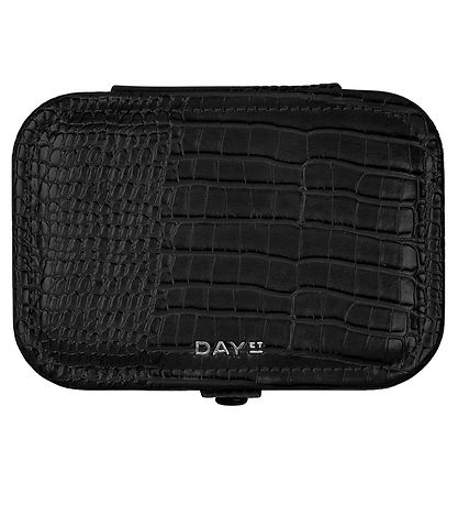 DAY ET Trinket Box - Croc - Black
