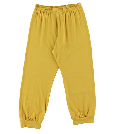 Joha Pyjama Set - 2 Parts - Bamboo - Off White w. Guitar