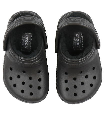 Crocs Sandalen Mit Futter - Classic+ Gefütterter Clog T - Schwar
