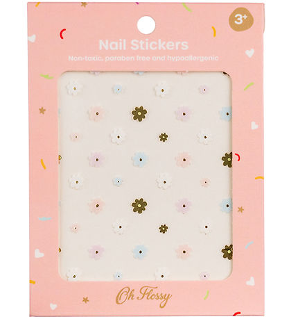 Oh Flossy Nails Límmiðar - Blóm