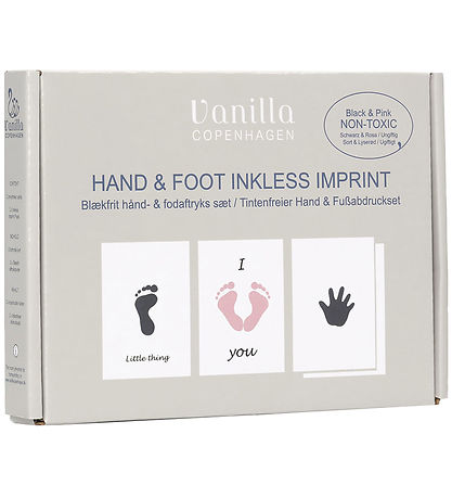 Vanilla Copenhagen Hand and Footprint Set - Inkless
