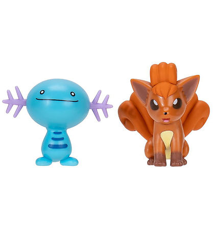 Pokémon Figur - Battle Figure 2er-Pack - Wooper Ente Vulpix