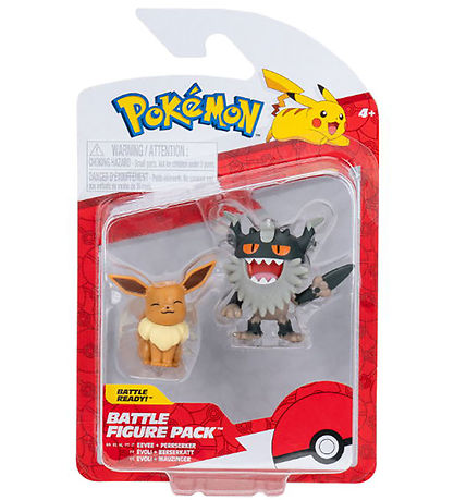Pokémon Figur - Battle Figure 2er-Pack - Perrserker Ente Eevee