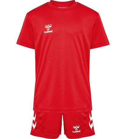 Hummel Tracksuit - hmlLogo - True Red