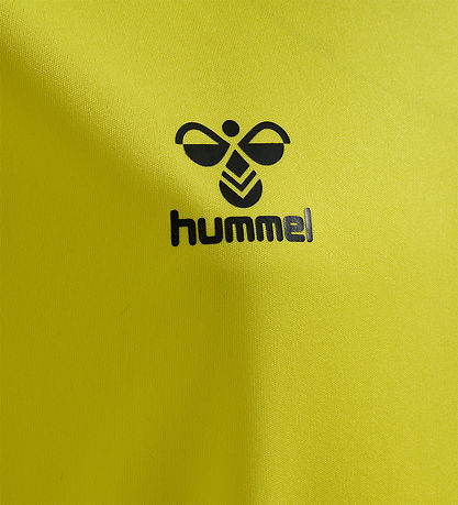 Hummel Stuttermabolur - hml Essential - Blazing Yellow