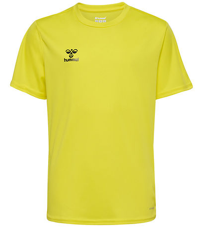 Hummel Stuttermabolur - hml Essential - Blazing Yellow