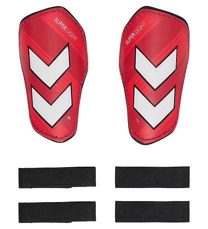 Hummel Shin Pads - hmlShin Guards Super Light - Popeian Red