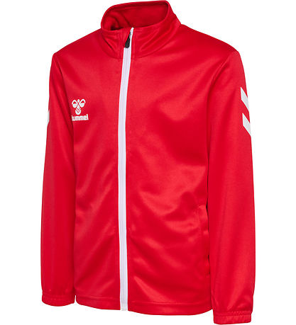 Hummel Trainingsanzug - hmlLogo - Echtes Rot/Schwarz