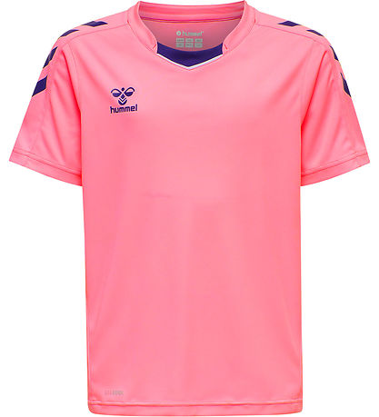 Hummel Stuttermabolur - hmlCore XK Poly - Cotton Candy