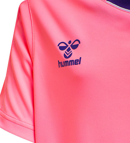 Hummel Stuttermabolur - hmlCore XK Poly - Cotton Candy