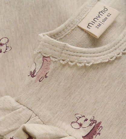 Minymo Jumpsuit - Beige Melange