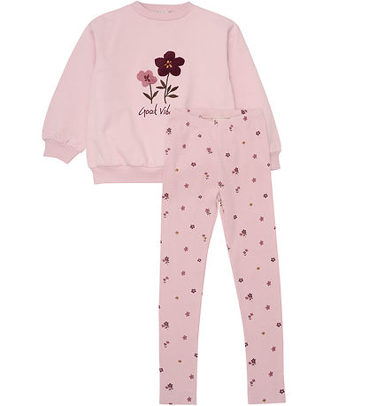 Minymo Pyjama Set - 2 shared - Pale Mauve