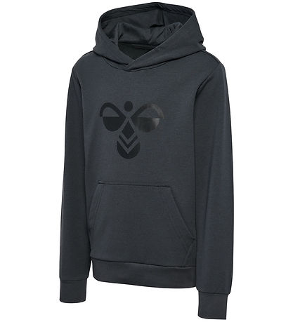 Hummel Hoodie - HmlCuatro - Asphalt/Black