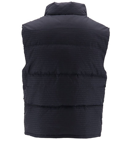 Emporio Armani Dunväst - Marinblå m. Logotyper