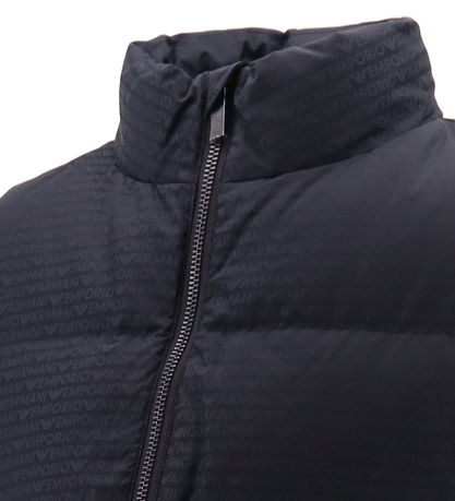 Emporio Armani Dunväst - Marinblå m. Logotyper