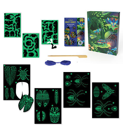 Box Candiy Creation Set - Scratch Cards 3D - Totally Creepy Craw