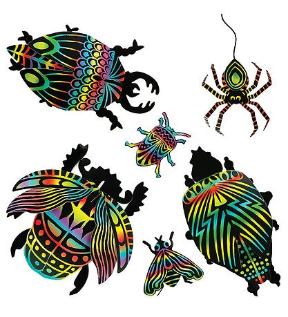 Box Candiy Creation Set - Scratch Cards 3D - Totally Creepy Craw