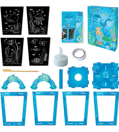 Box Candiy Creation Set - Lantern Scratch Art-Set - Totally Twil