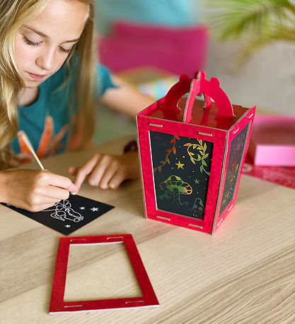 Box Candiy Creation Set - Lantern Scratch Art-Set - Totally Twil