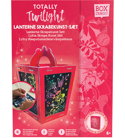 Box Candiy Creation Set - Lantern Scratch Art-Set - Totally Twil