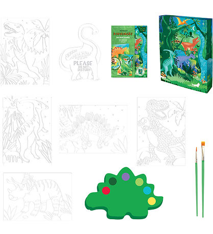 Box Candiy Creation Set - Watercolor Art Kit - Totally Dinosaurs