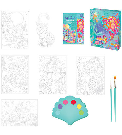 Box Candiy Creation Set - Watercolor Art Kit - Totally Mermaids