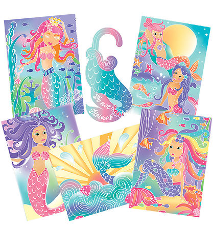 Box Candiy Creation Set - Watercolor Art Kit - Totally Mermaids