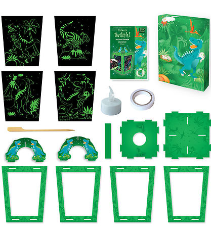 Box Candiy Creation Set - Lantern Scratch Art-Set - Totally Twil