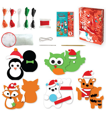 Box Candiy Kreatives Spielset - Tierdekoration aus Filz - Totall