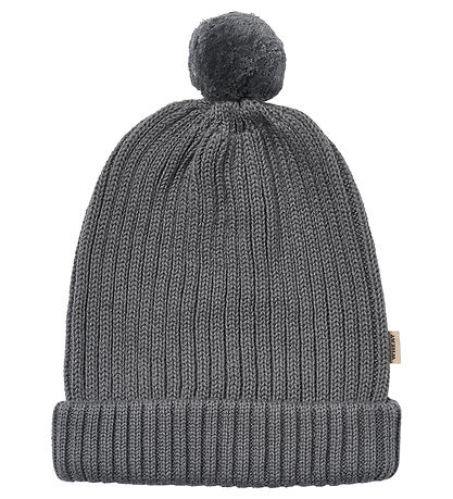 Wheat Beanie - Knitted - Alphie - Stormy Blue