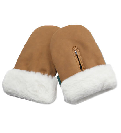KongWalther Kinderwagenhandschuhe - 2er-Pack - Østerbro - Braun