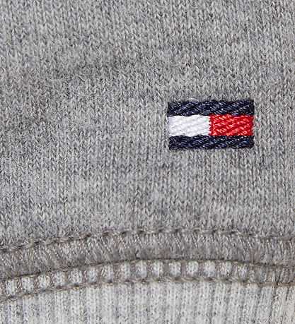 Tommy Hilfiger Sweatshirt - Spliced Printed - Grey Heather Mix