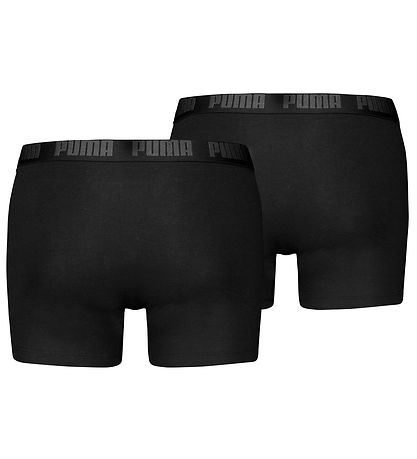 Puma Boxershorts - 2er-Pack - Everyday Basic - Schwarz/Phantom