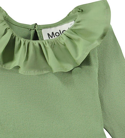 Molo Kleid - Kristall - Moos Green