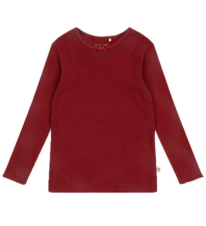Konges Sløjd Bluse - Minnie - Rot Dahlia