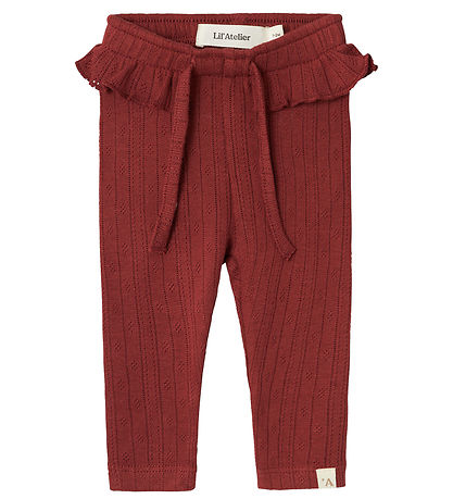 Lil' Atelier Leggings - NbfRachel - Spiced Apple