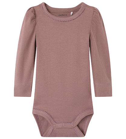 Name It Romper k/æ - Slank Romper - NbfNigella - Twilight Mauve