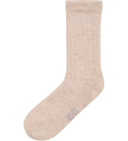 Minymo Socks - 3-Pack - Silver Mink Melange