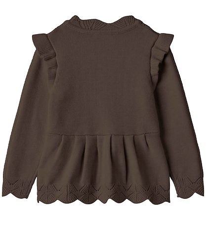 Fliink Blússa - Prjónað - Viscose - Alilly Peplum - Karaffi