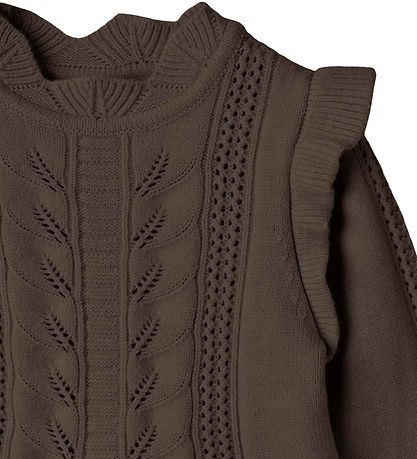 Fliink Blússa - Prjónað - Viscose - Alilly Peplum - Karaffi