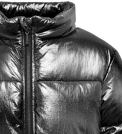 Kids Only Steppjacke - KogCeline - Schwarz/Metallic