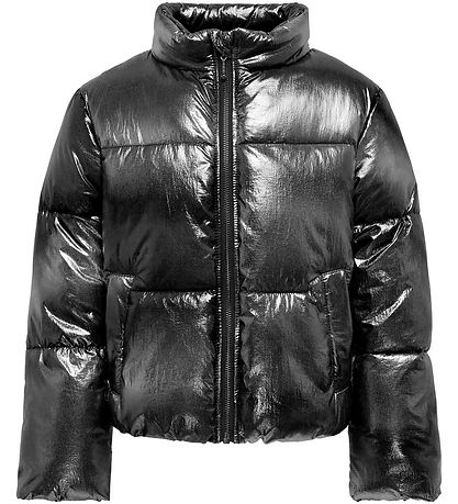 Kids Only Steppjacke - KogCeline - Schwarz/Metallic