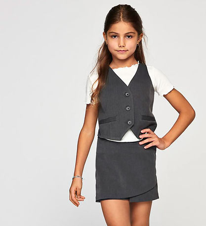 Kids Only Waistcoat - CookSulajma - Phantom