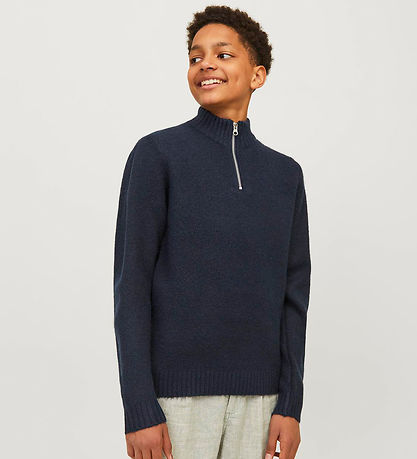 Jack & Jones Peysa - Prjónað - JorOllie - Sky Captain