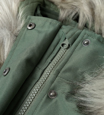 Name It Vinterjacka - NOOS - NkfMilla Parka - Agave Green